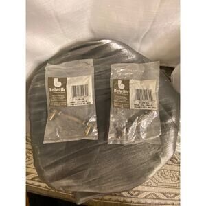 Set of 2 Belwith Drawer Handles Decorative Brass 3 1/4 in. NOS